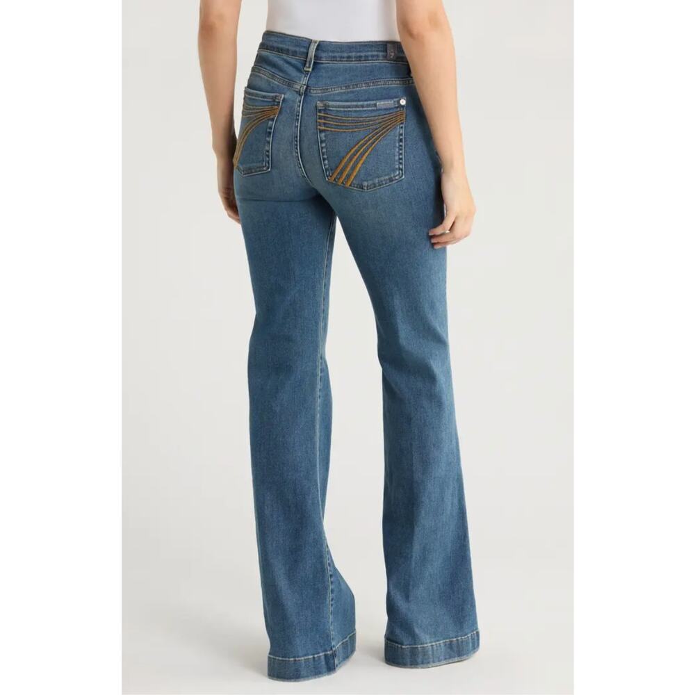 7 For All Mankind 7FAM Dojo Jeans Boot Cut Jeans Felicity NWOT Size 28